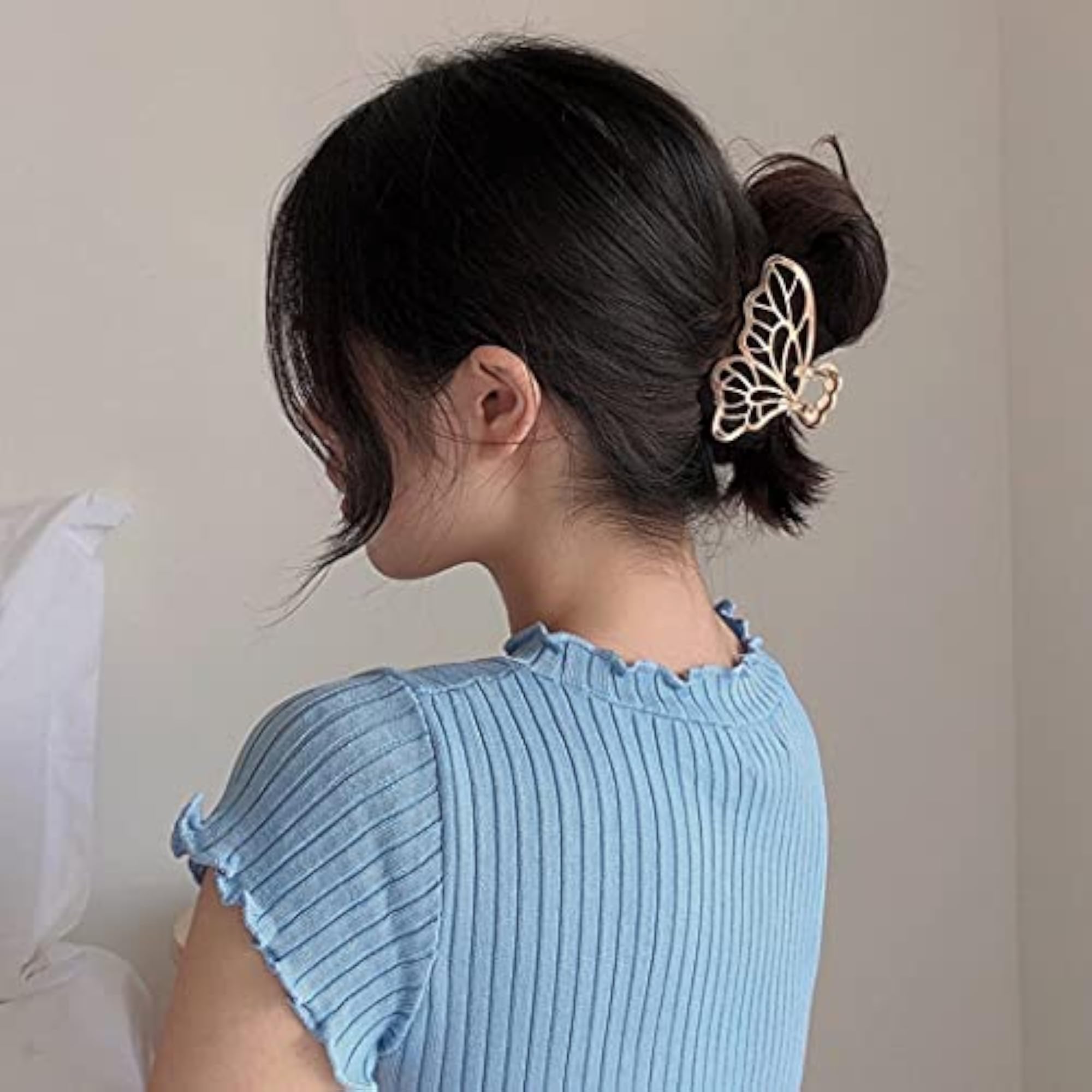 Elegant Retro Nonslip Hair Claw Clips Large 5PCS Set
